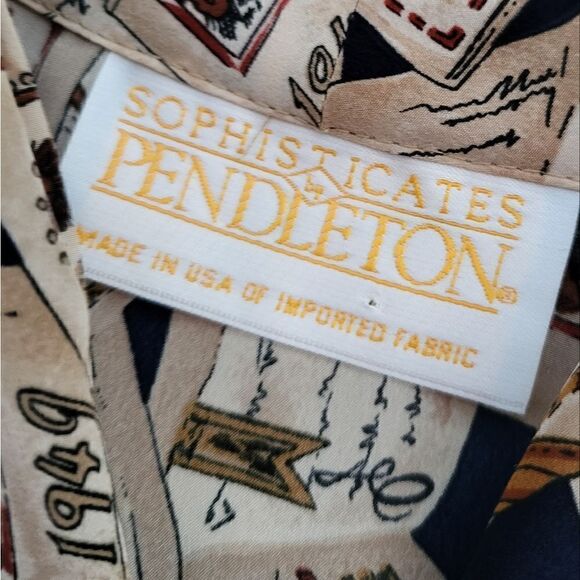 Vintage Pendleton button up shirt medium - Picture 4 of 12